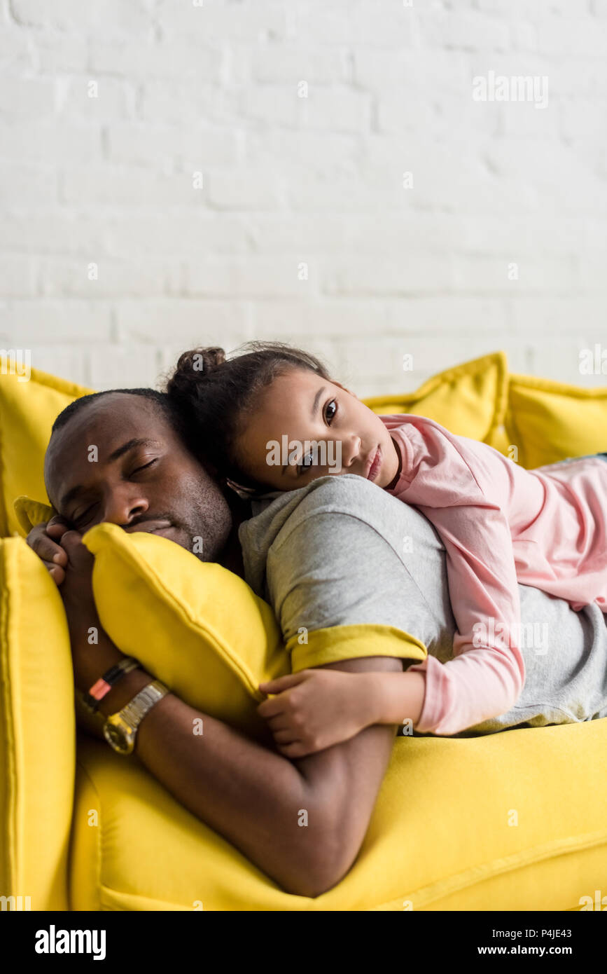 Preteen girl lying on back hi-res stock photography and images - Alamy