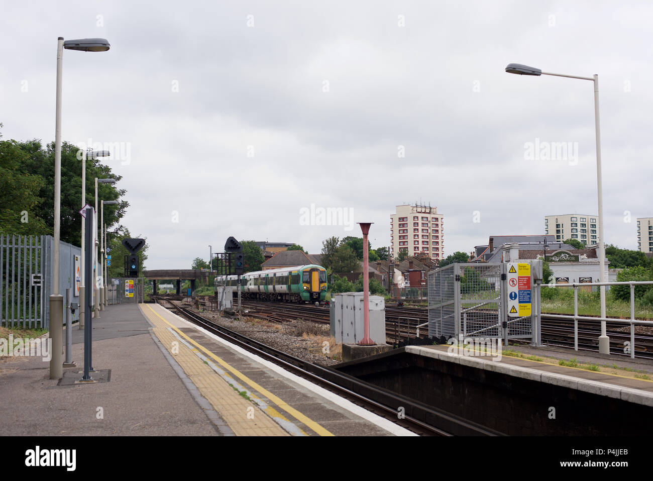 Norwood Junction Station near London Stock Photo Alamy