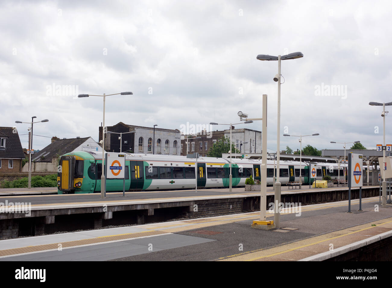 Norwood Junction Station near London Stock Photo Alamy