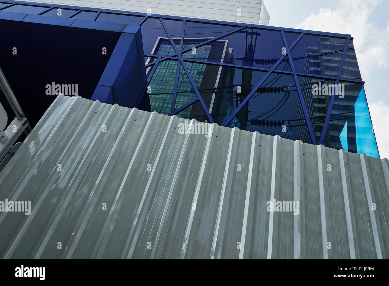 Abstract views in architecture Stock Photo