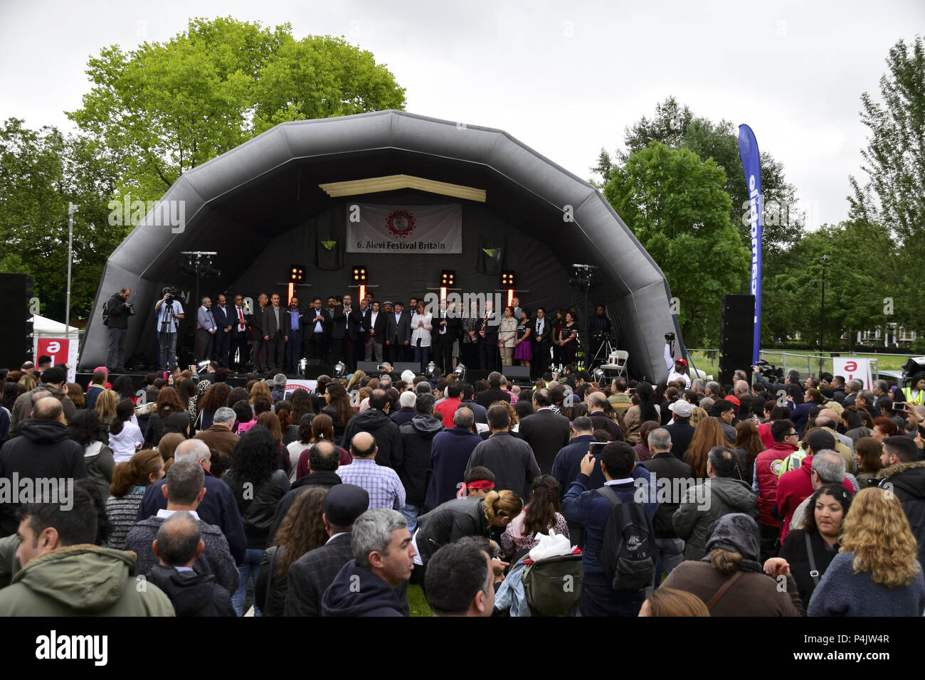 6, Alevi people festival in north London,UK Stock Photo