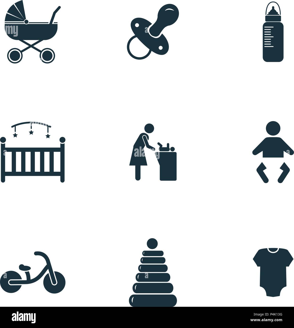 changing table and cot set