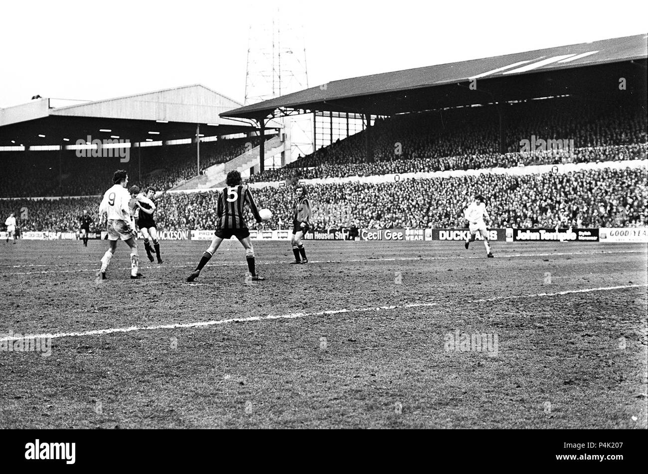 Leeds v Man City 1974 Stock Photo Alamy