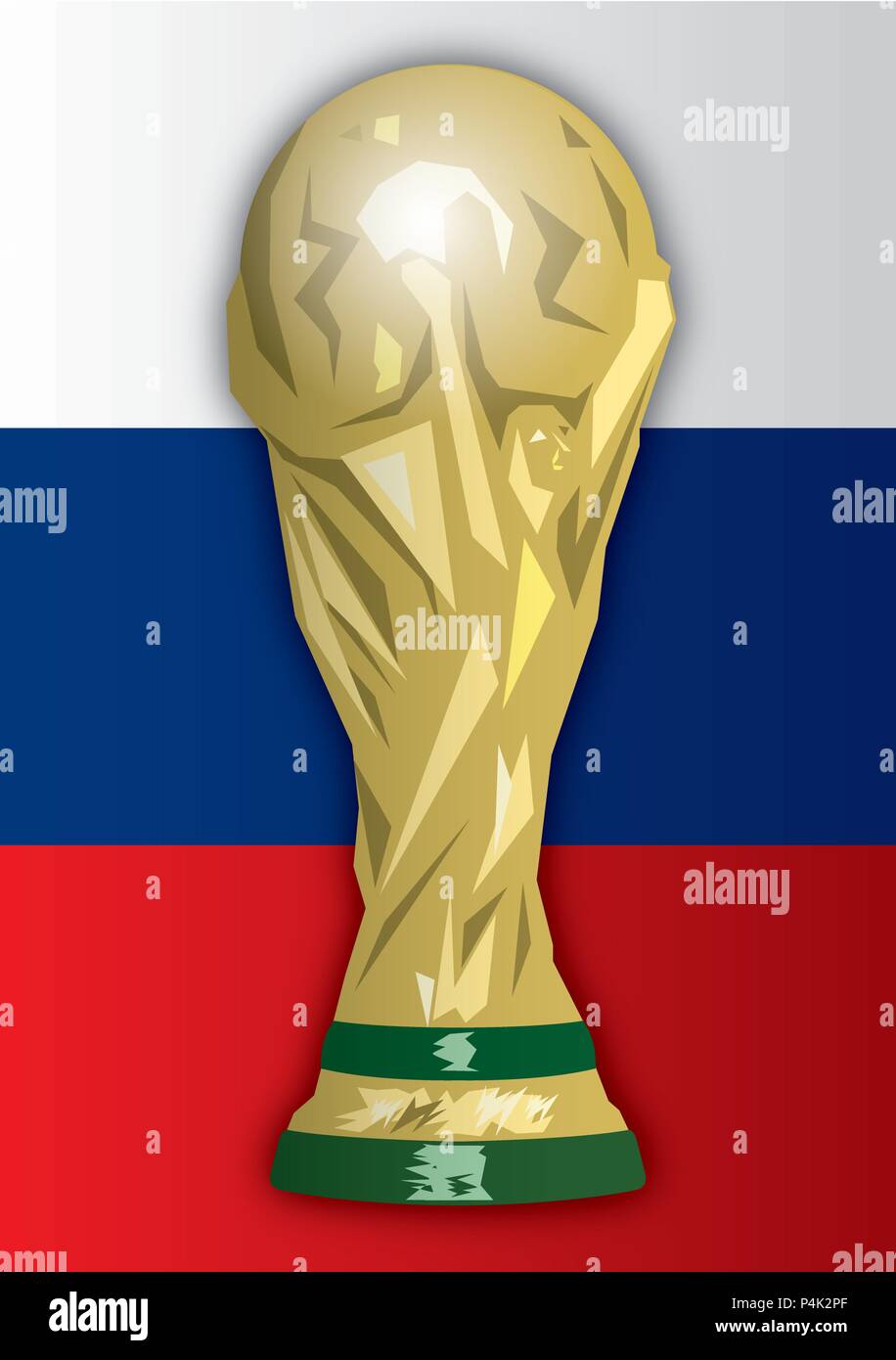 fifa world cup trophy vector