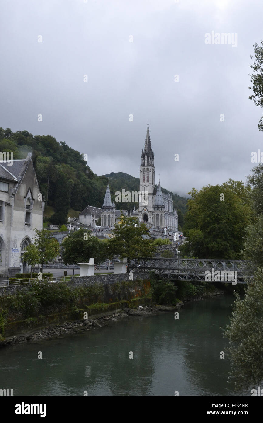 Lourdes, a travel in France Stock Photo Alamy