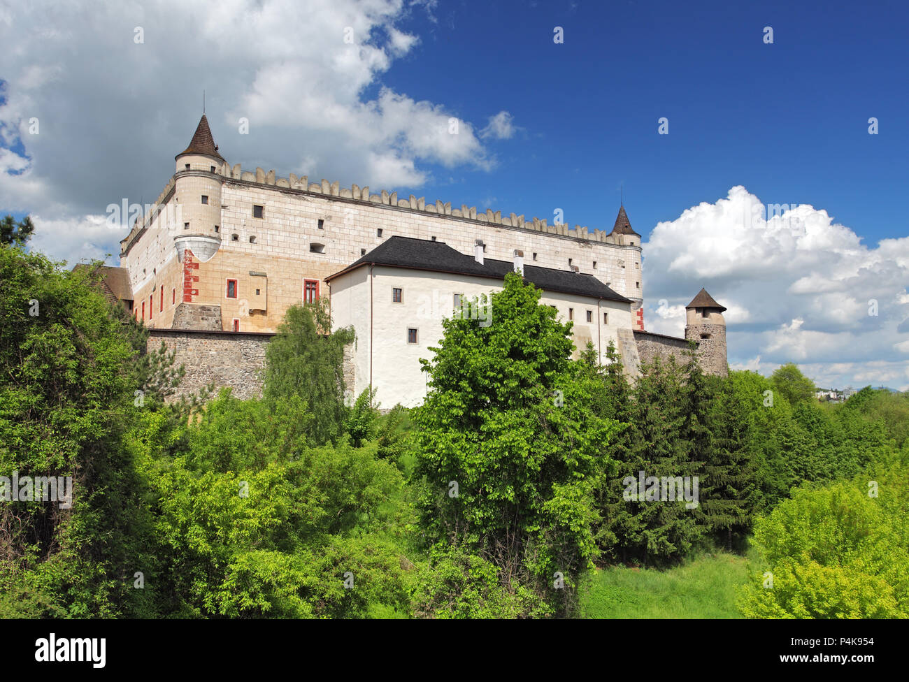 Slovakia - Zvolen castle Stock Photo