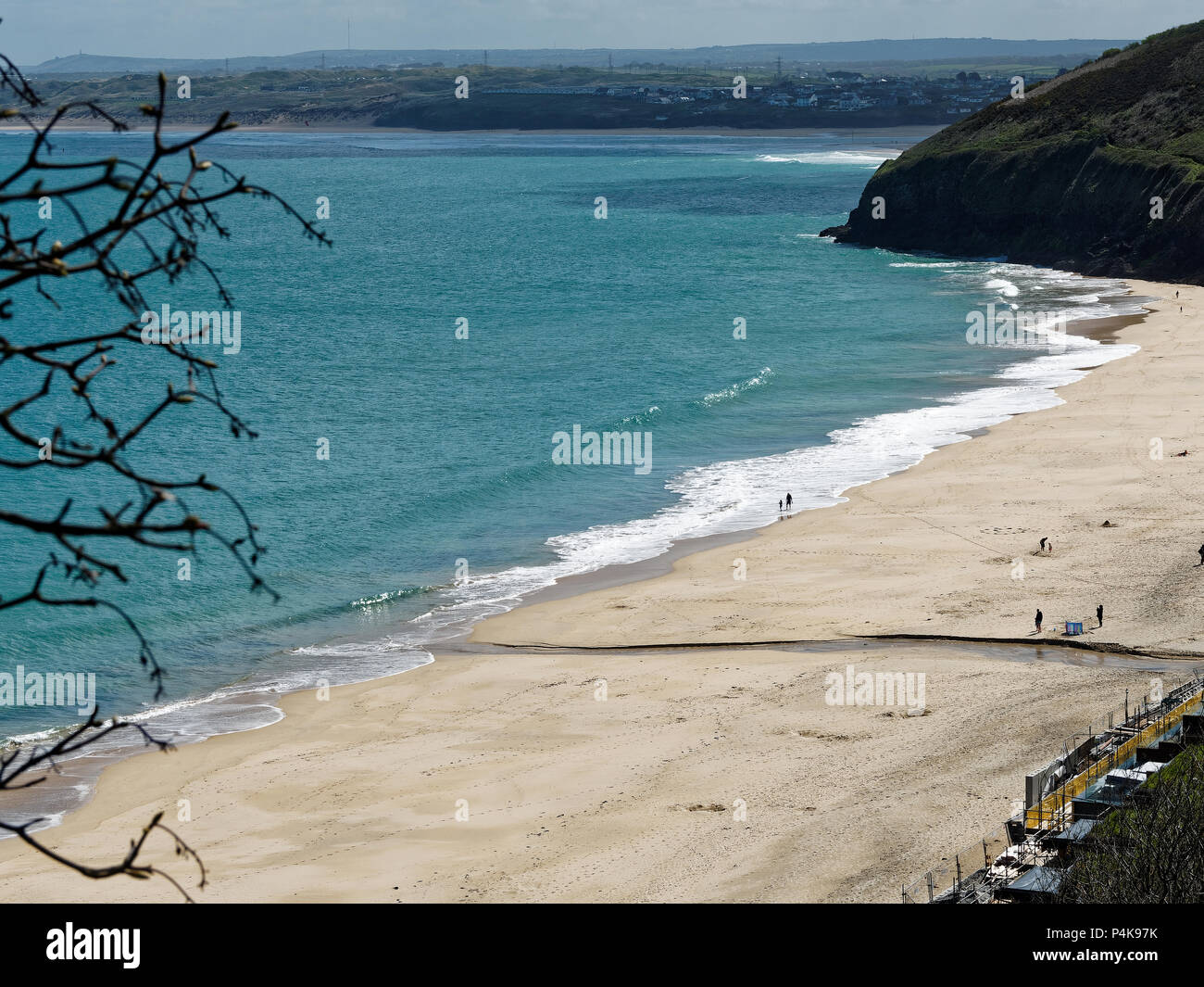 Carbis Bay Resort, Cornwall, UK Stock Photo