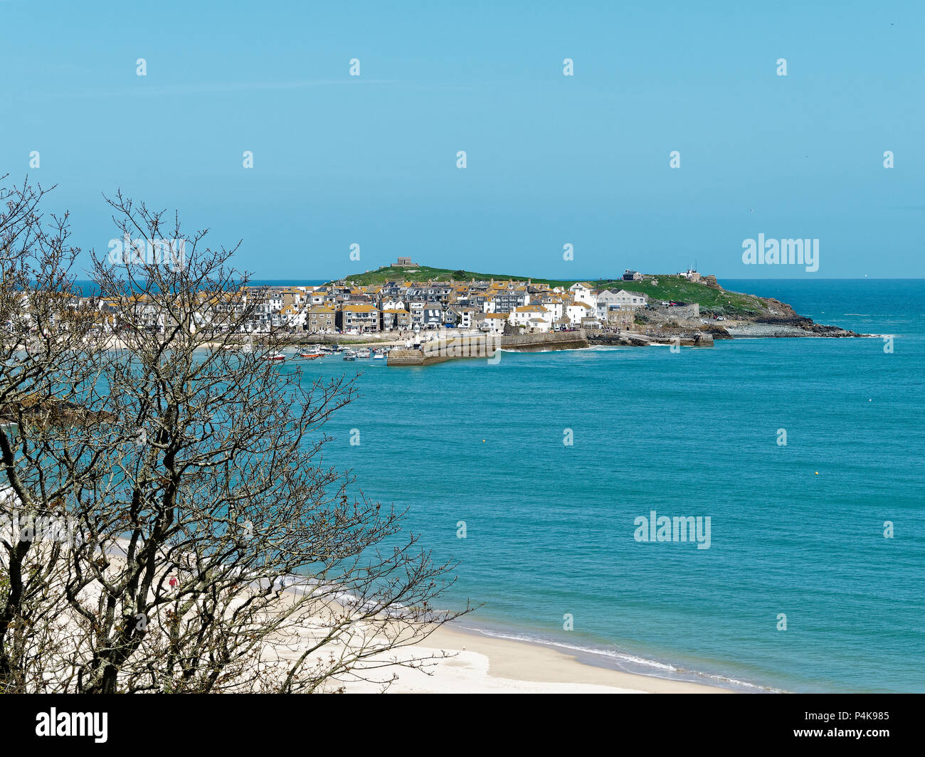 St Ives, Cornwall, UK Stock Photo Alamy