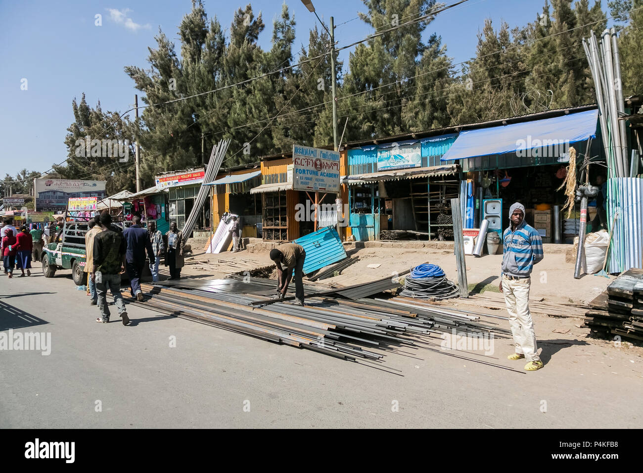 Hardware store addis ababa ethiopia hi-res stock photography and images ...
