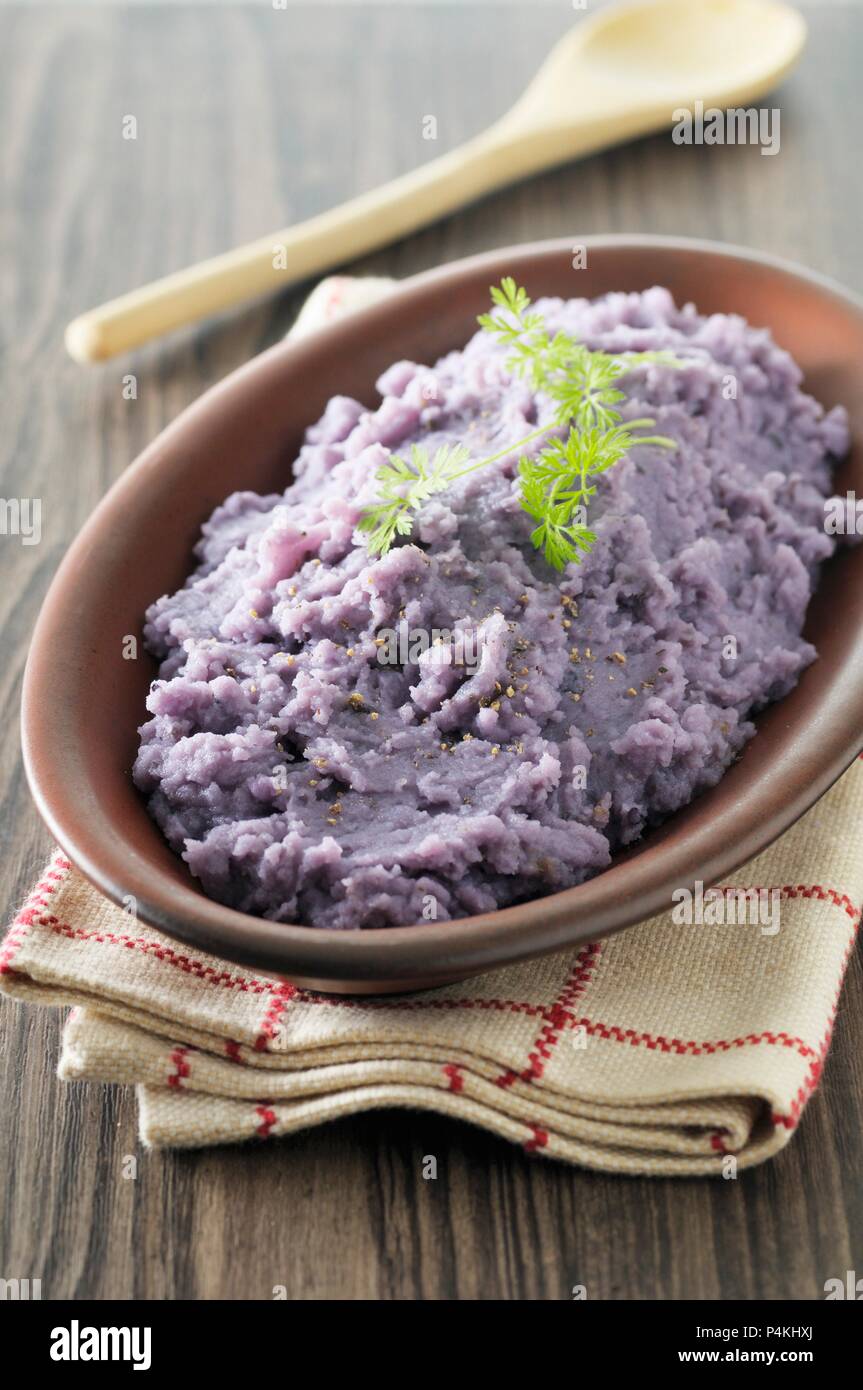 Truffled Purple Mashed Potatoes – The Friendly Epicurean