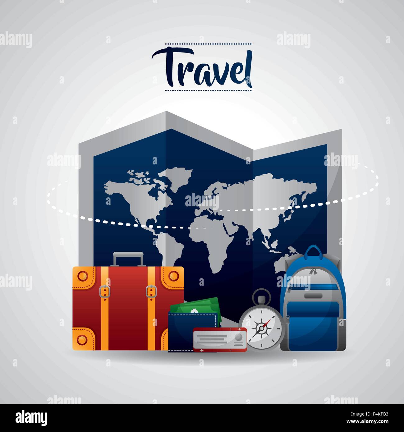 travel around the world Stock Vector Image & Art - Alamy