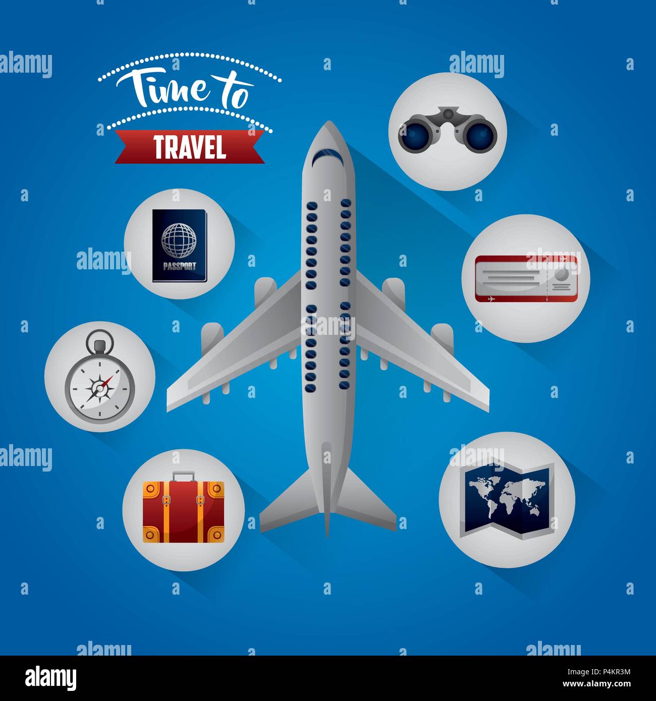travel around the world Stock Vector Image & Art - Alamy