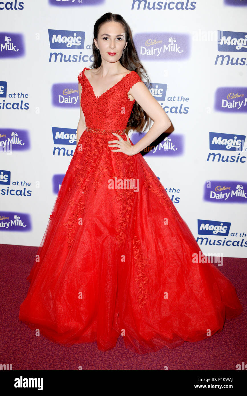 'Magic at the Musicals', with Cadbury Dairy Milk, at the Royal Albert Hall, London.  Featuring: Kelly Mathieson Where: London, United Kingdom When: 21 May 2018 Credit: WENN.com Stock Photo
