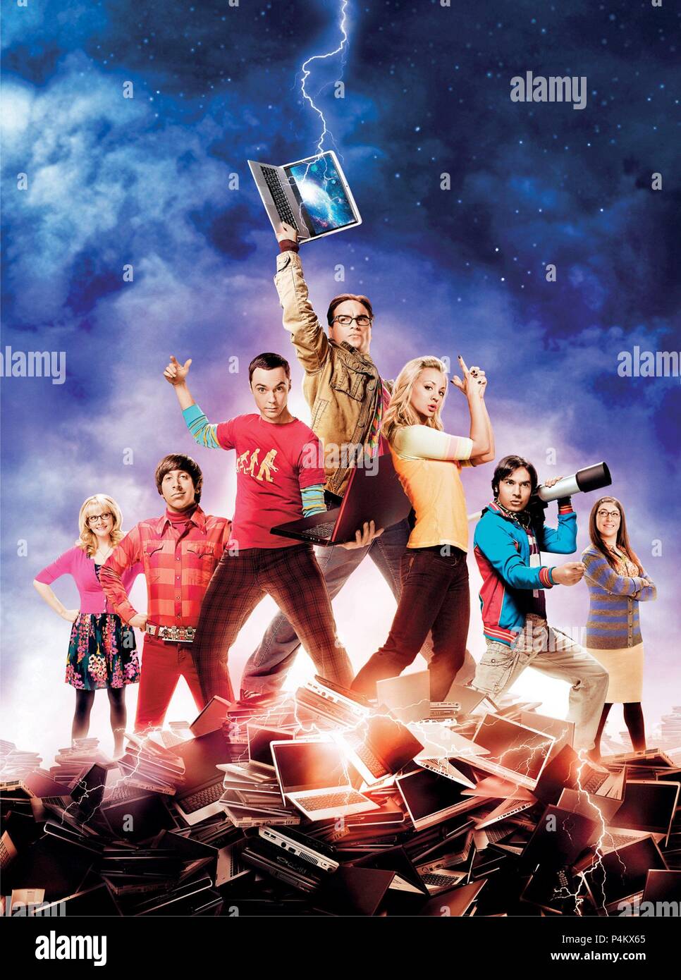 Original Film Title: THE BIG BANG THEORY. English Title: THE BIG BANG  THEORY. Film Director: CHUCK LORRE. Year: 2007. Stars: KALEY CUOCO; MAYIM  BIALIK; JOHNNY GALECKI; SIMON HELBERG; KUNAL NAYYAR; JIM PARSONS;