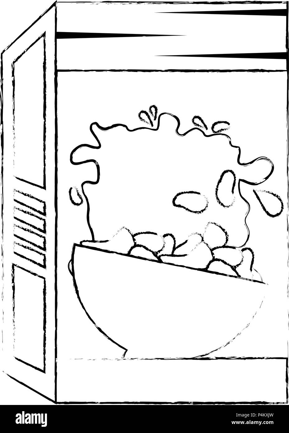 Cereal Box Black and White Stock Photos & Images Alamy