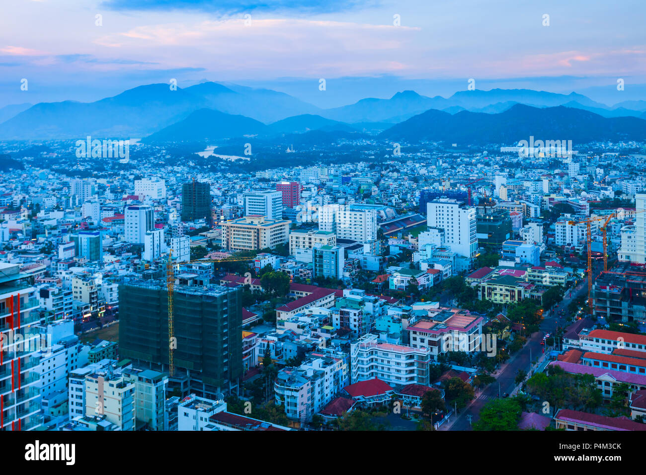 Beautiful view of Nhu City Skyline Views