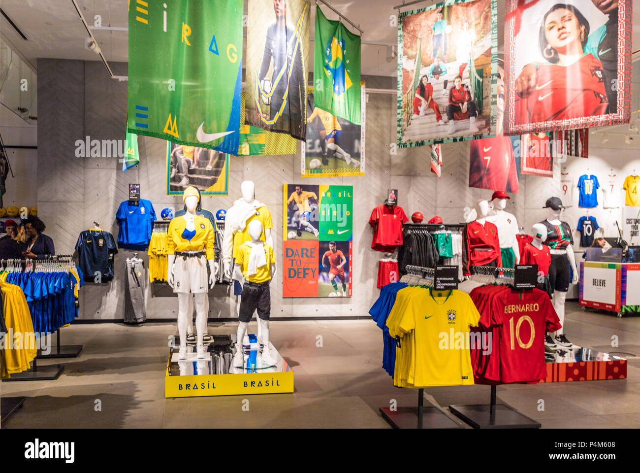 Nike Store Interior High Resolution Stock Photography and Images - Alamy