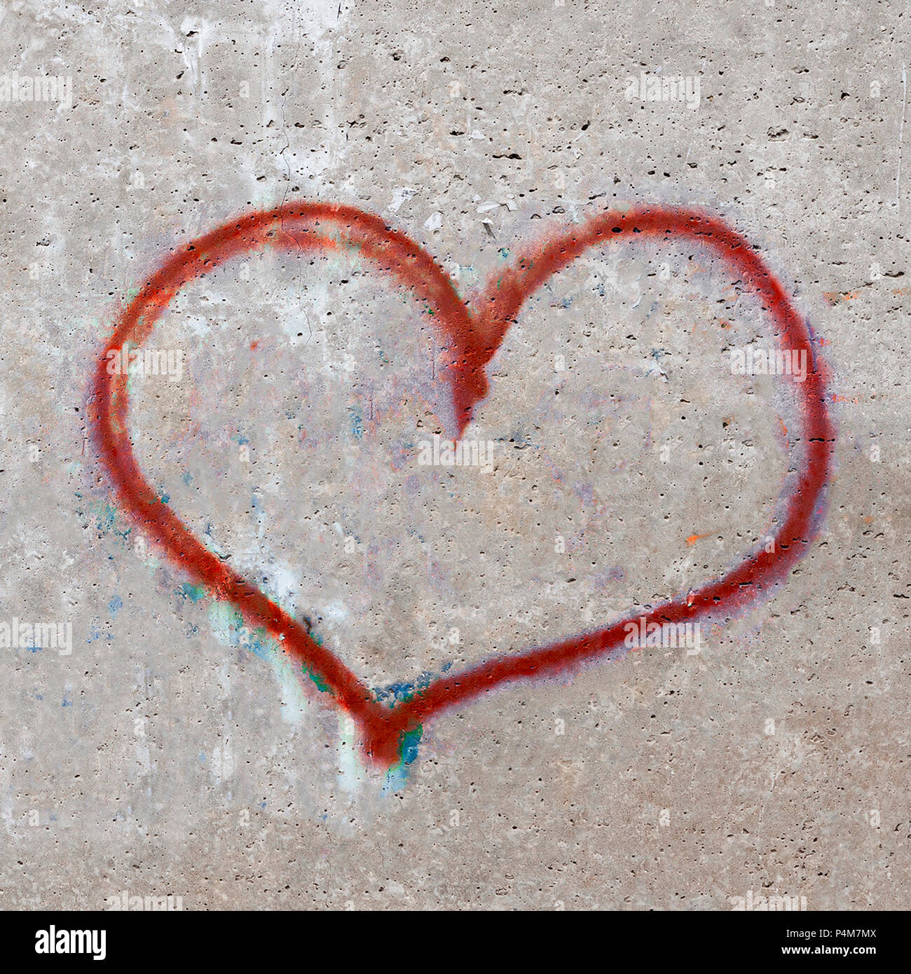 Texture Of A Concrete Wall With A Painted Heart Drawing A Heart On A Concrete Wall Can Be Used For Postcards Stock Photo Alamy Texture Of A Concrete Wall With A Painted Heart Drawing A Heart On A Concrete Wall Can Be Used For Postcards Stock Photo Alamy