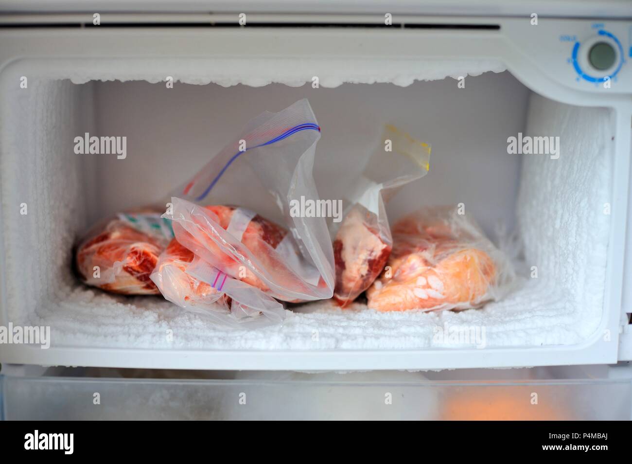 https://c8.alamy.com/comp/P4MBAJ/frozen-meat-in-a-freezer-P4MBAJ.jpg