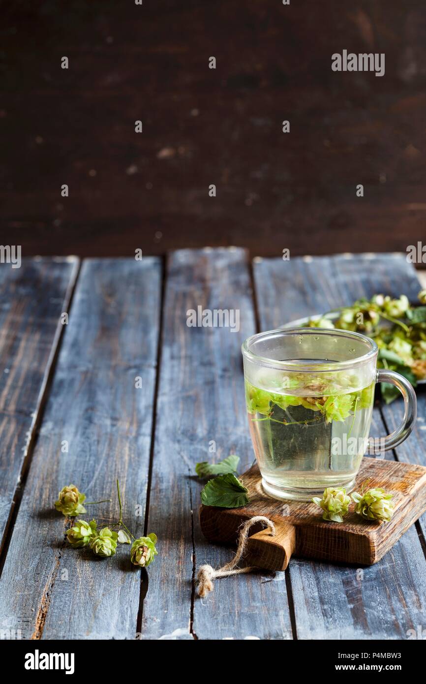 Flower teas in glass hi-res stock photography and images - Alamy