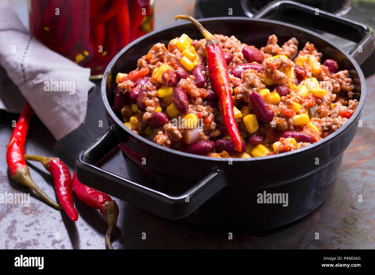 Pot black chilli hires stock photography and images Alamy