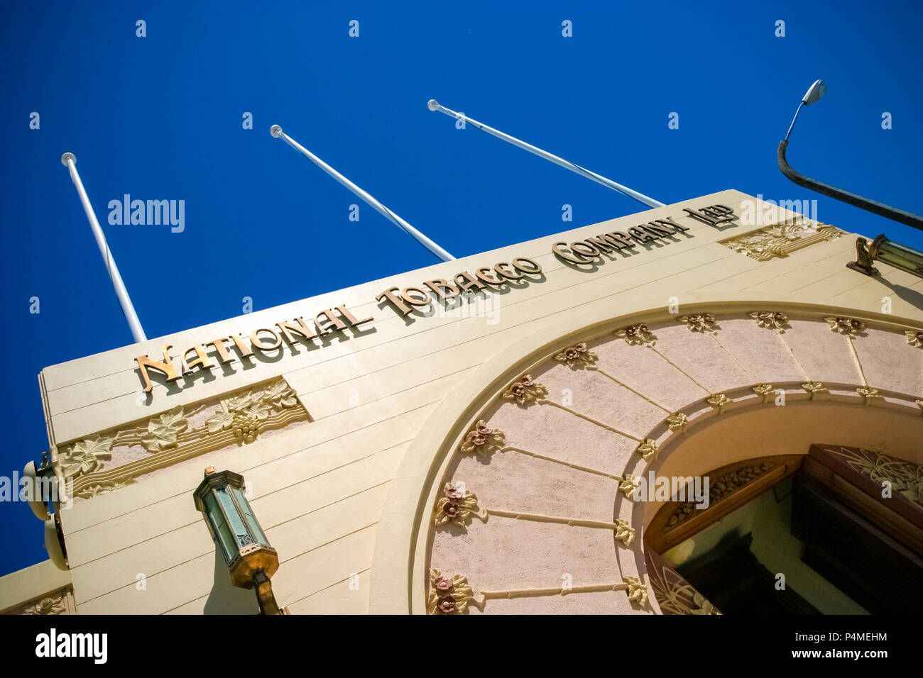 National Tobacco Company building, Napier, New Zealand Stock Photo Alamy