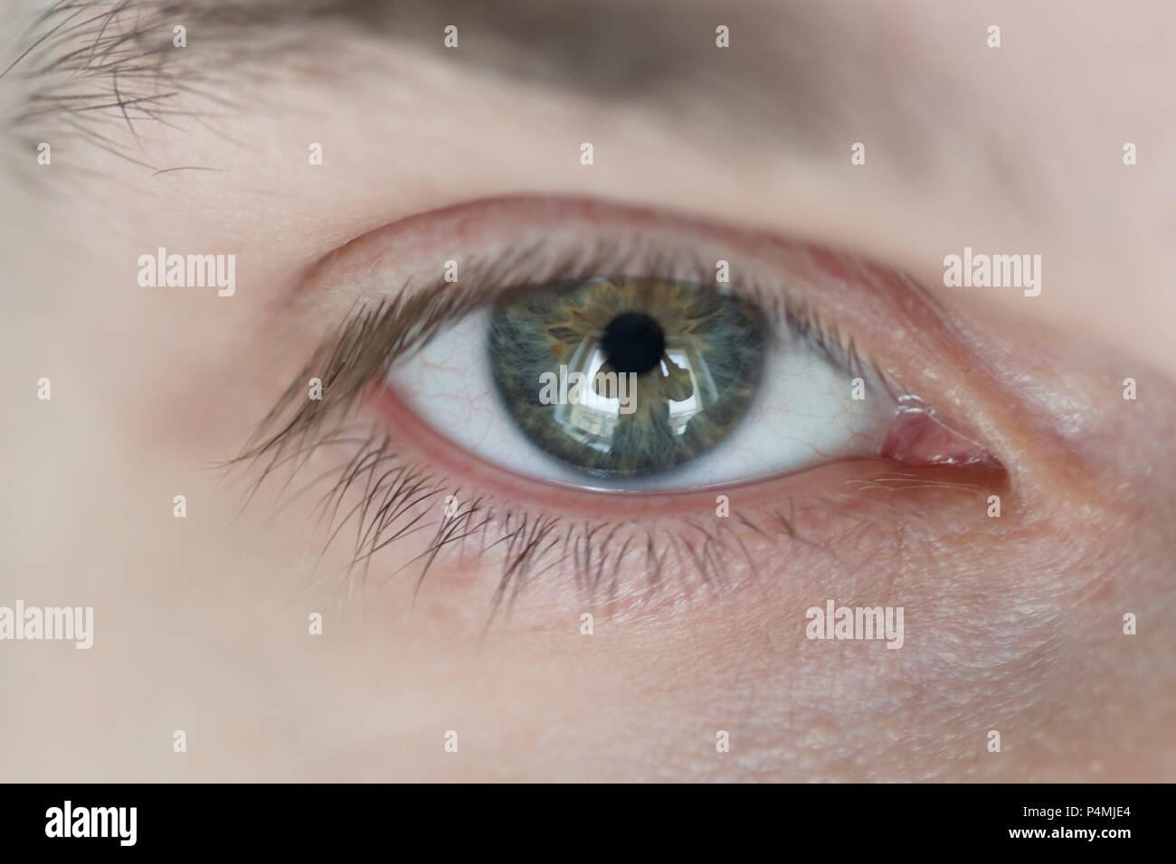 Male eye close up hi-res stock photography and images - Alamy