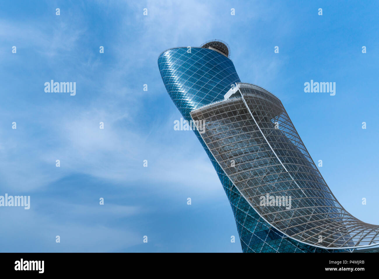abu dhabi capital gate building