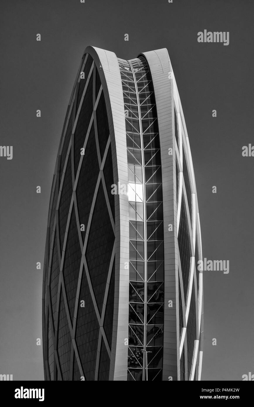 Aldar-HQ Round Skyscraper, Al Raha Beach, Abu Dhabi City, Emirate of ...