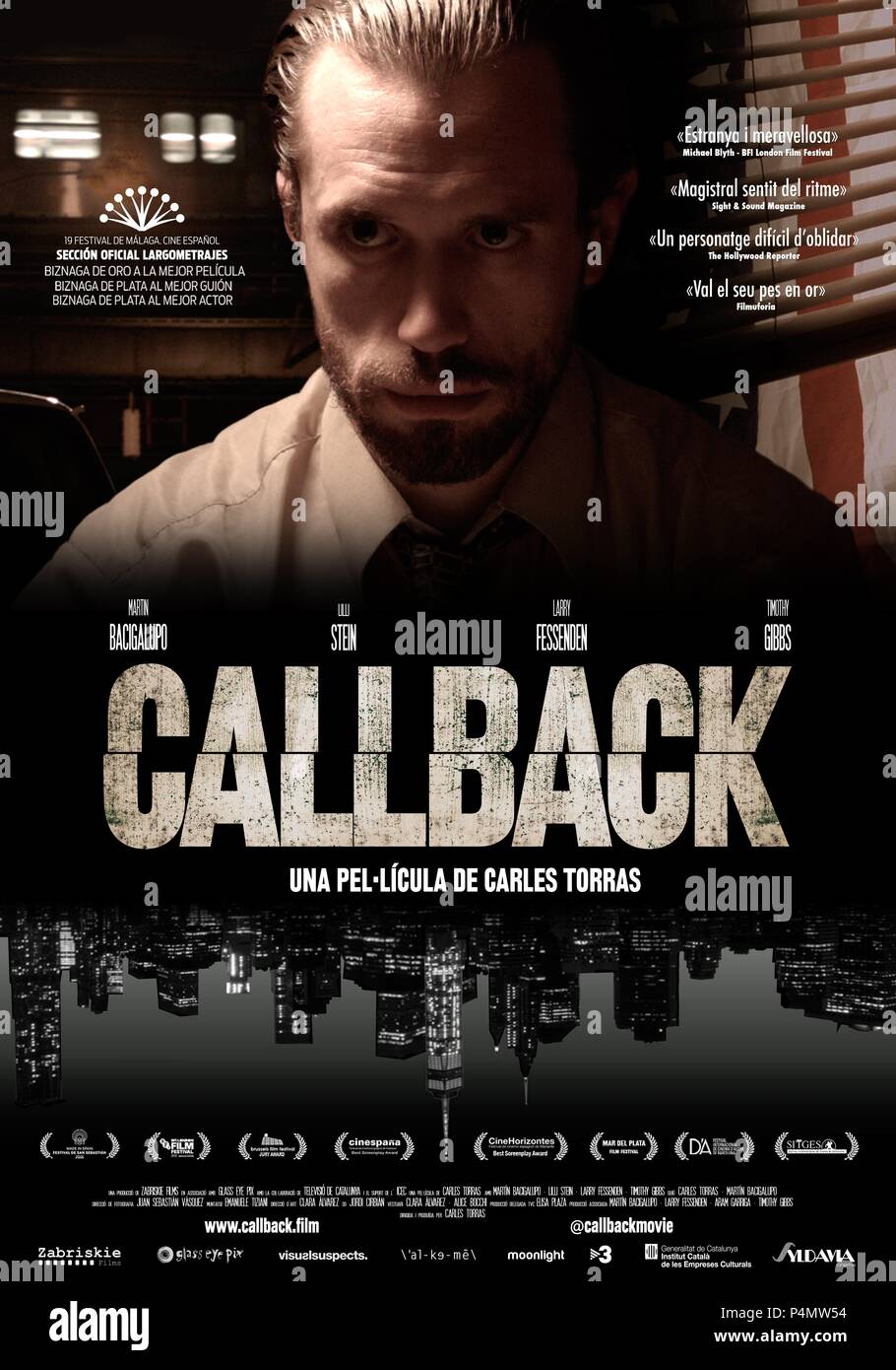 Original Film Title: CALLBACK.  English Title: CALLBACK.  Film Director: CARLES TORRAS.  Year: 2016. Credit: ZABRISKIE FILMS/GLASS EYE PIX/VISUALSUPECTS/ZABRISKIE / Album Stock Photo