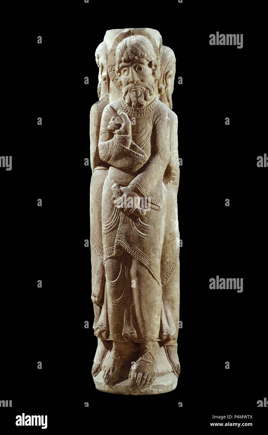 Pillar of San Pelayo de Antealtares. Madrid, National Museum of