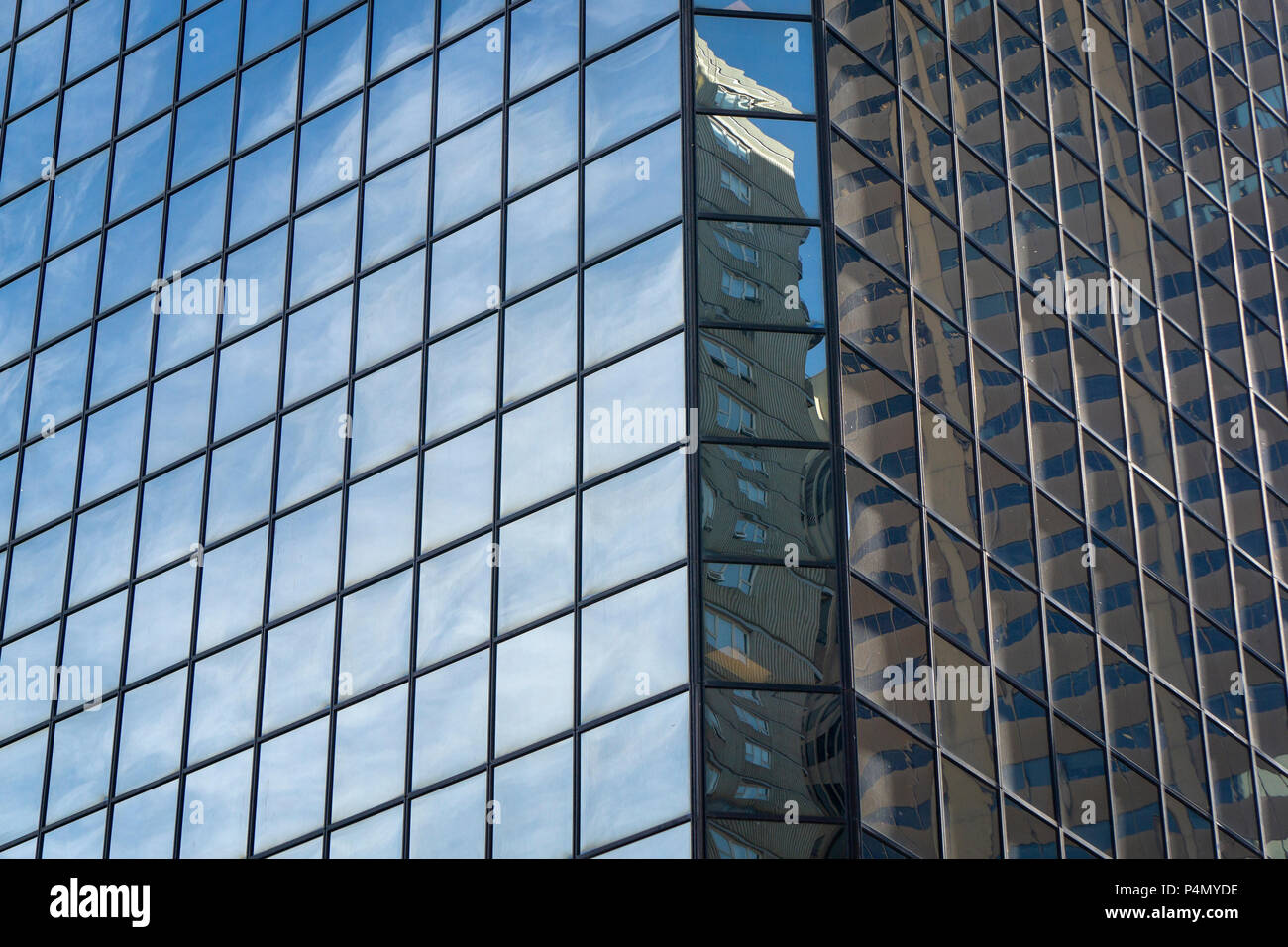 Abstract downtown Calgary Alberta Canada Stock Photo - Alamy