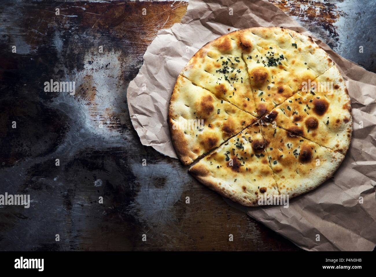 Top view baked bread paper hi-res stock photography and images - Alamy