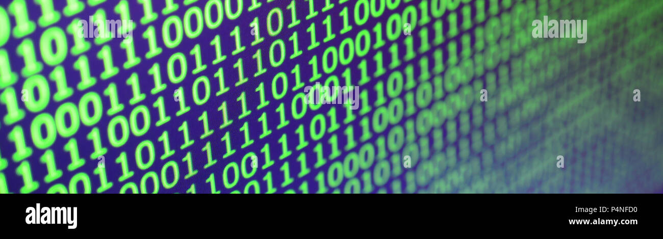 Computer Language Binary Numbers High Resolution Stock Photography and ...