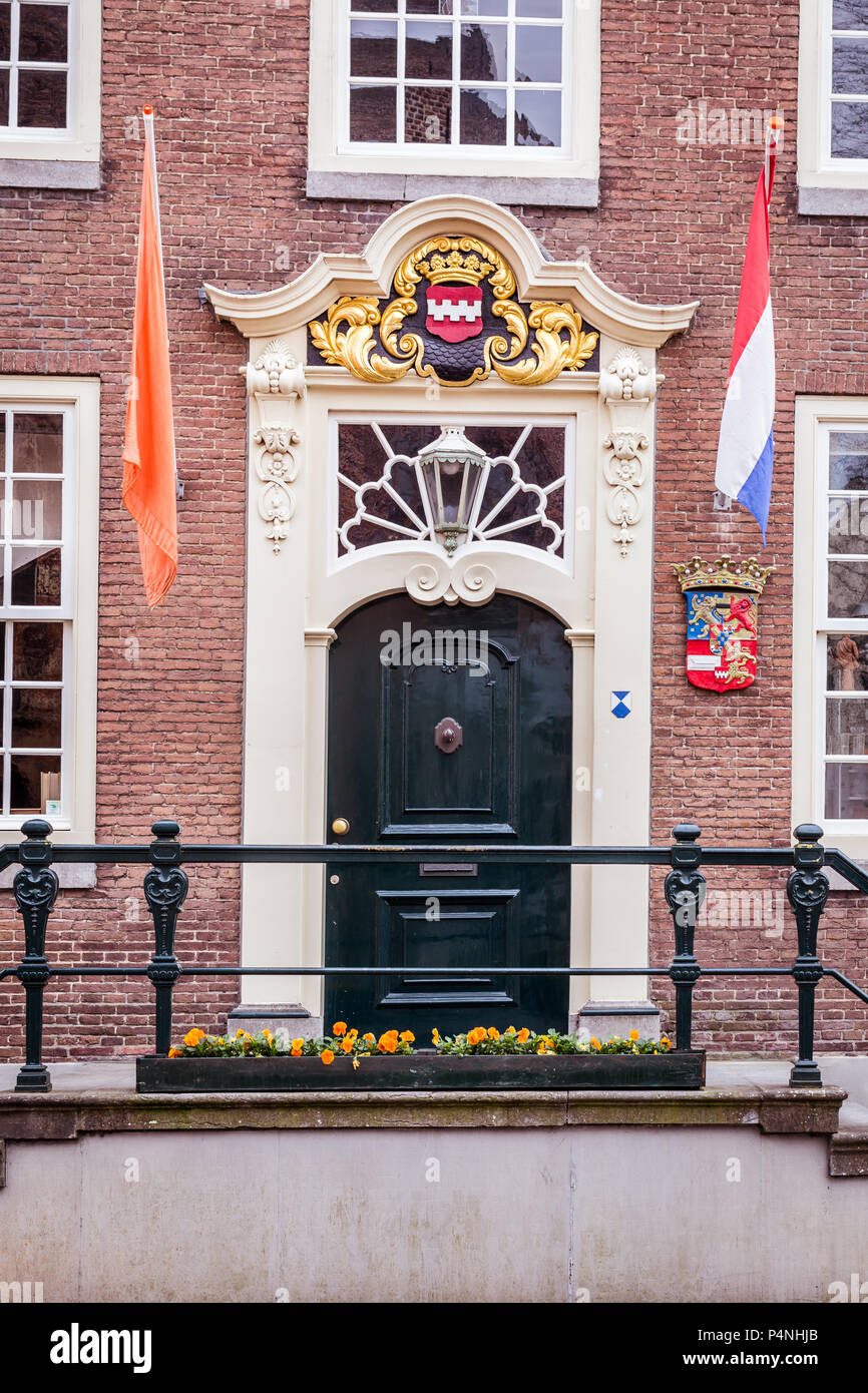 City hall of Buren. Gelderland, Netherlands Stock Photo