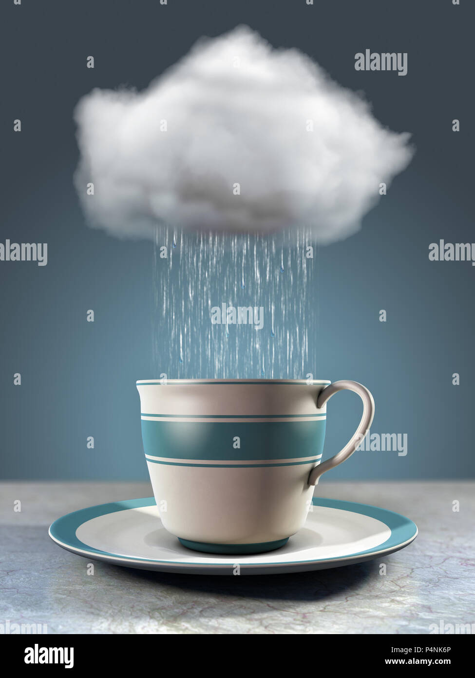 Rain cloud illustration hi-res stock photography and images - Alamy