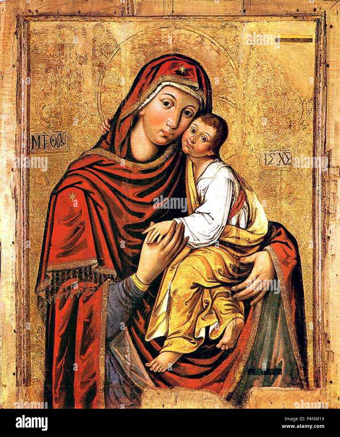 1656. Маці Боская Замілаванне Stock Photo - Alamy