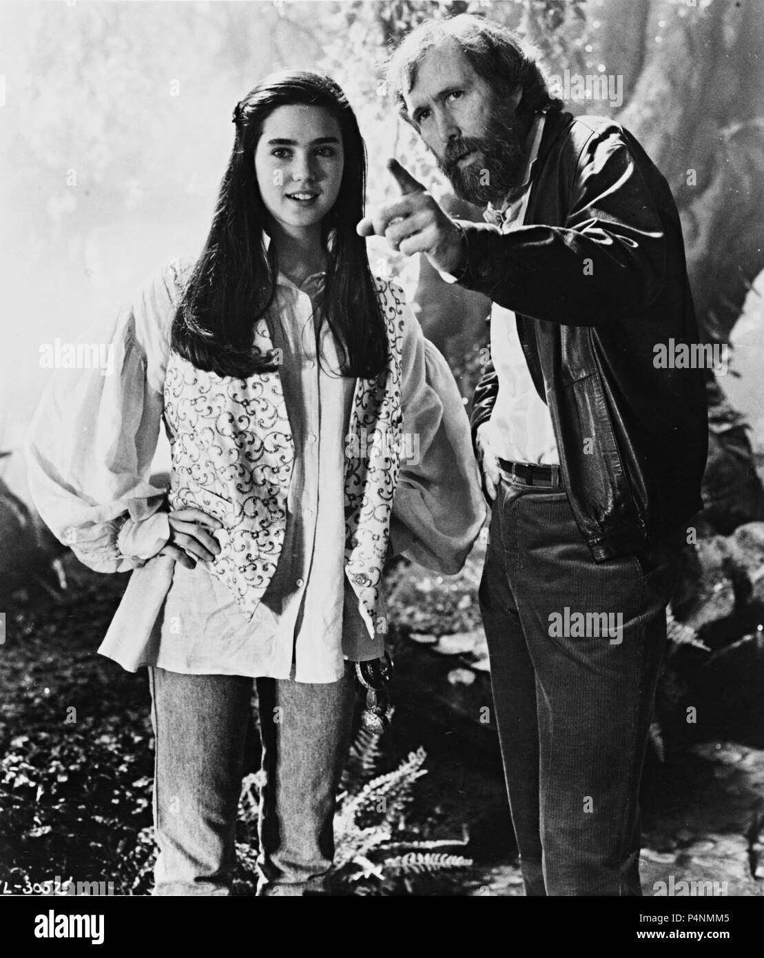 Original Film Title: LABYRINTH. English Title: LABYRINTH. Film Director:  JIM HENSON. Year: 1986. Stars: JENNIFER CONNELLY. Credit: TRISTAR PICTURES  / Album Stock Photo - Alamy