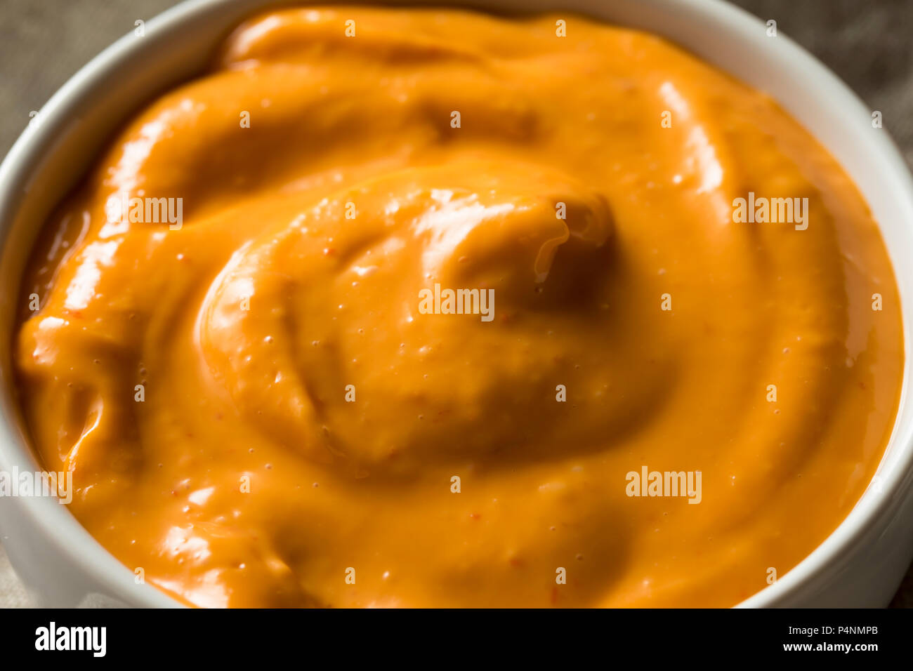 Homemade Spicy Mayo Aioli Ready to Use Stock Photo Alamy