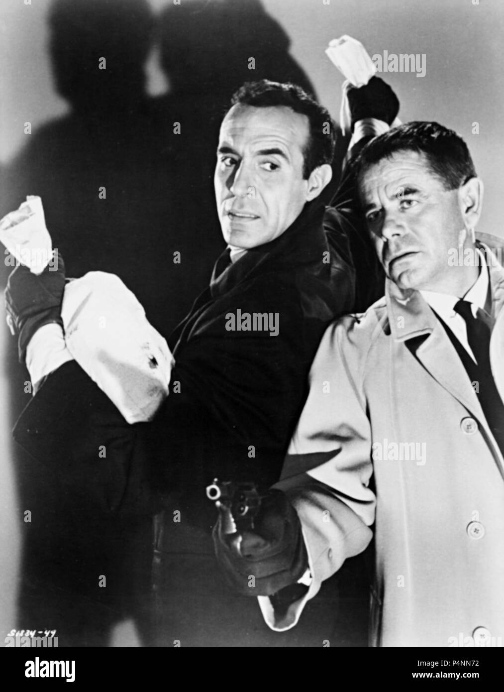 Ricardo Montalban Black And White Stock Photos Images Alamy - english title the money trap film