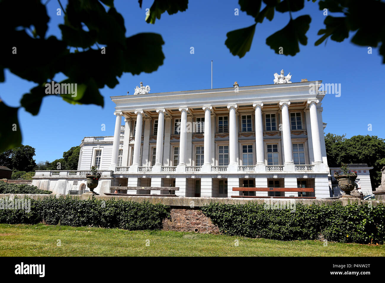 Oldway Mansion in Paignton, Devon. The house was built as a private