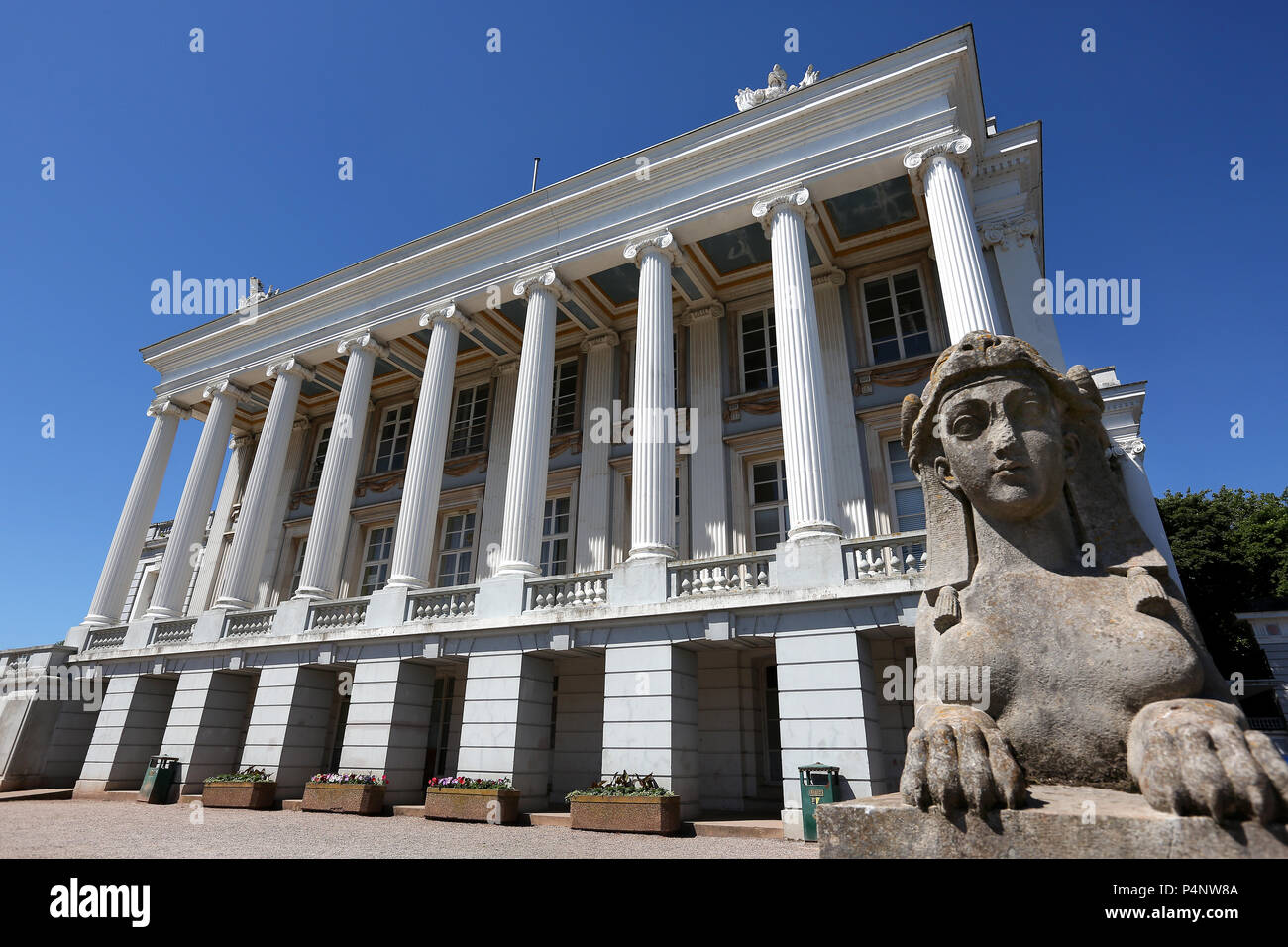 Oldway Mansion in Paignton, Devon. The house was built as a private