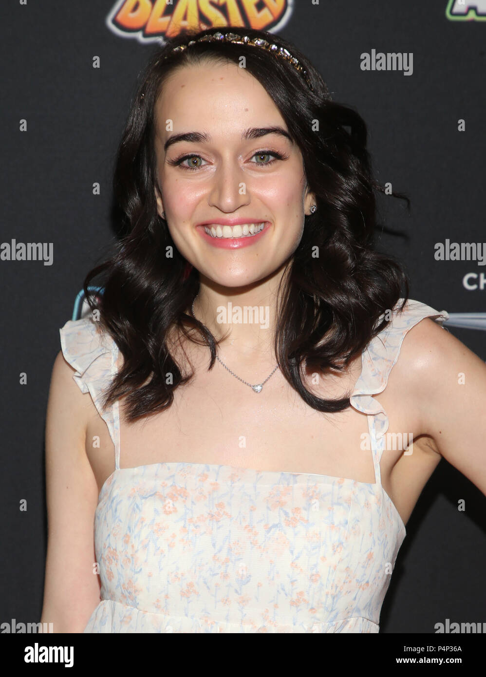 HOLLYWOOD, CA - JUNE 22: Sydney Alton, at the 2018 Radio Disney Music