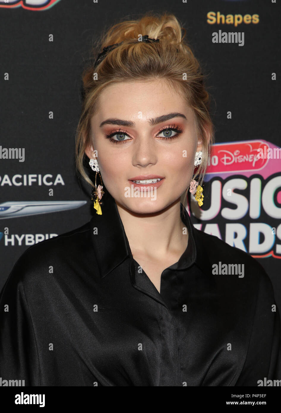 HOLLYWOOD, CA - JUNE 22: Meg Donnelly, at the 2018 Radio Disney Music