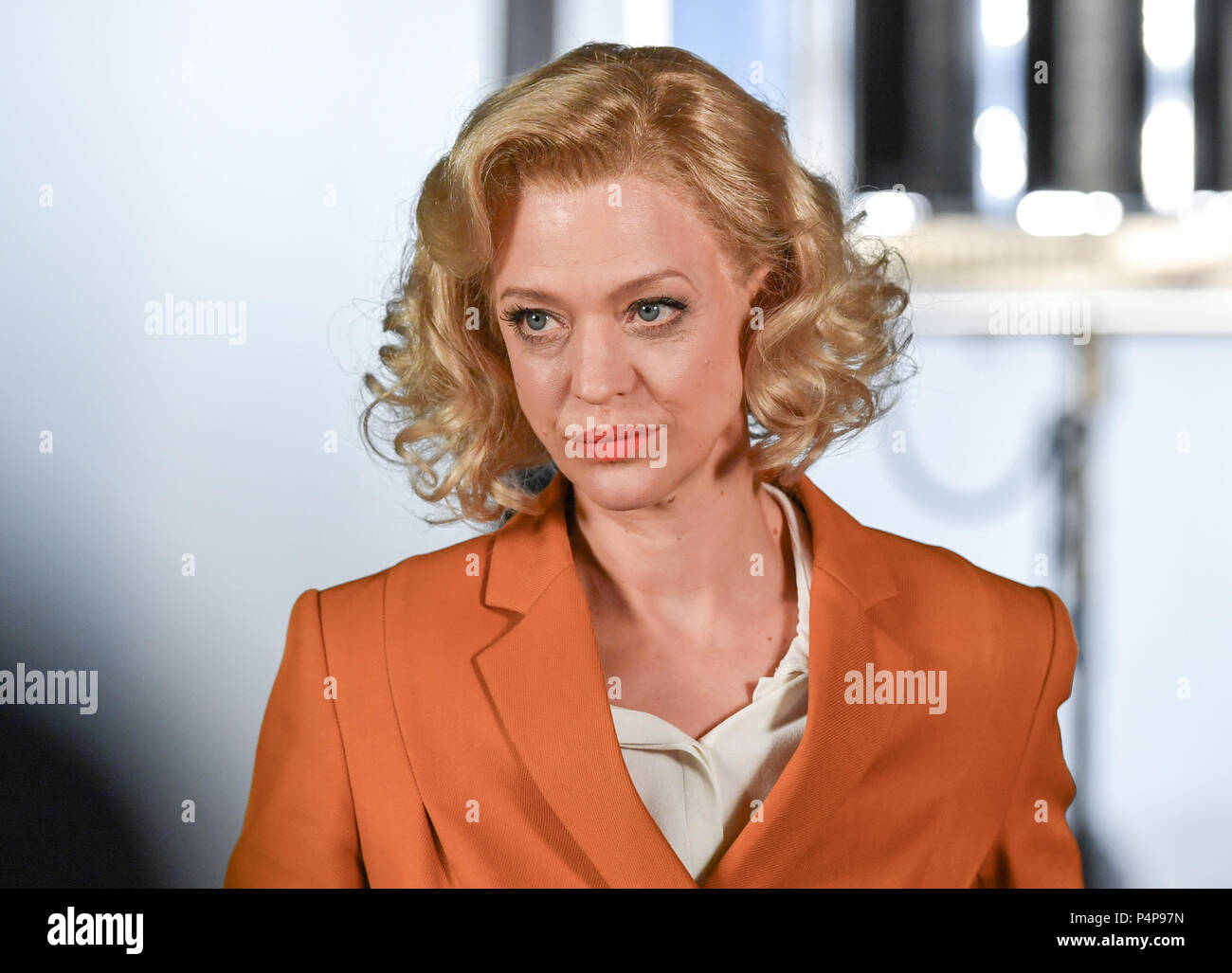 14 June 2018, Potsdam, Germany The actress Heike Makatsch at the film