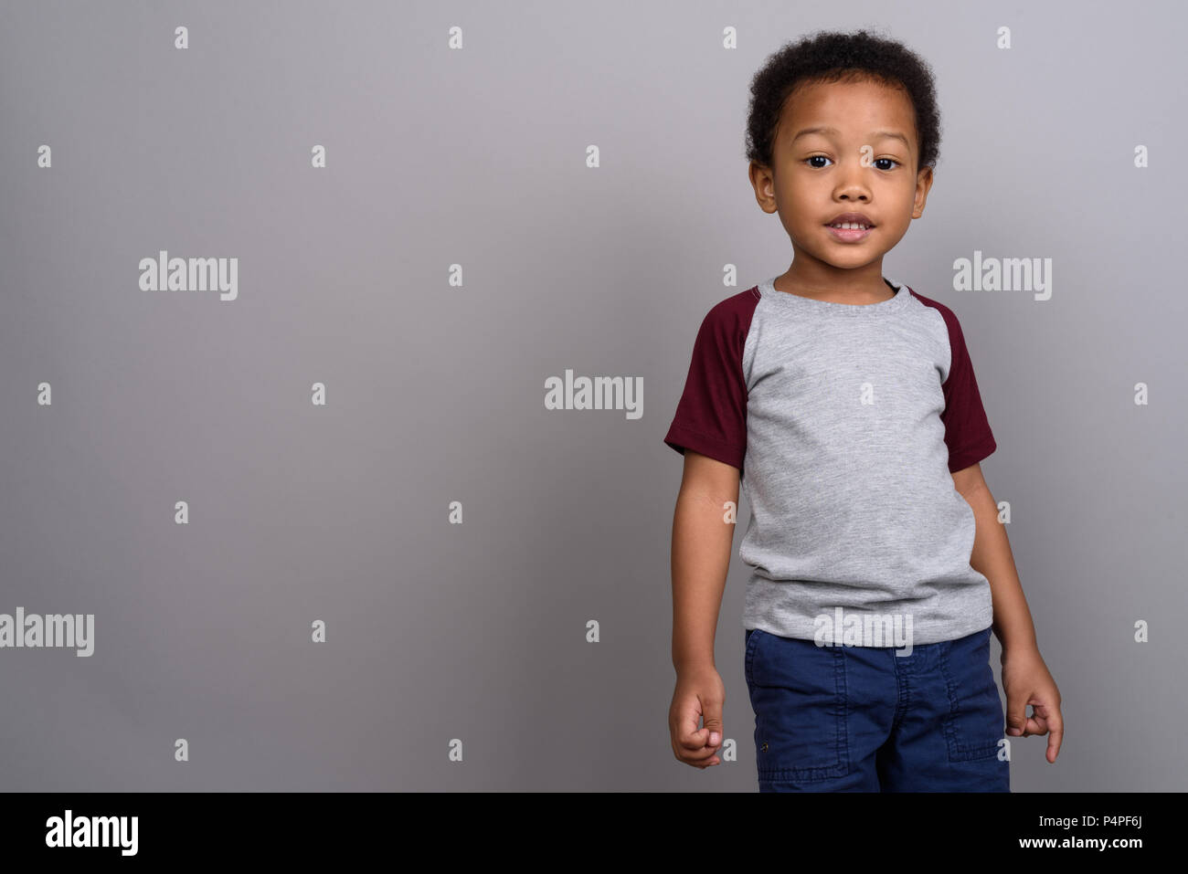Cute african boy hi-res stock photography and images - Alamy