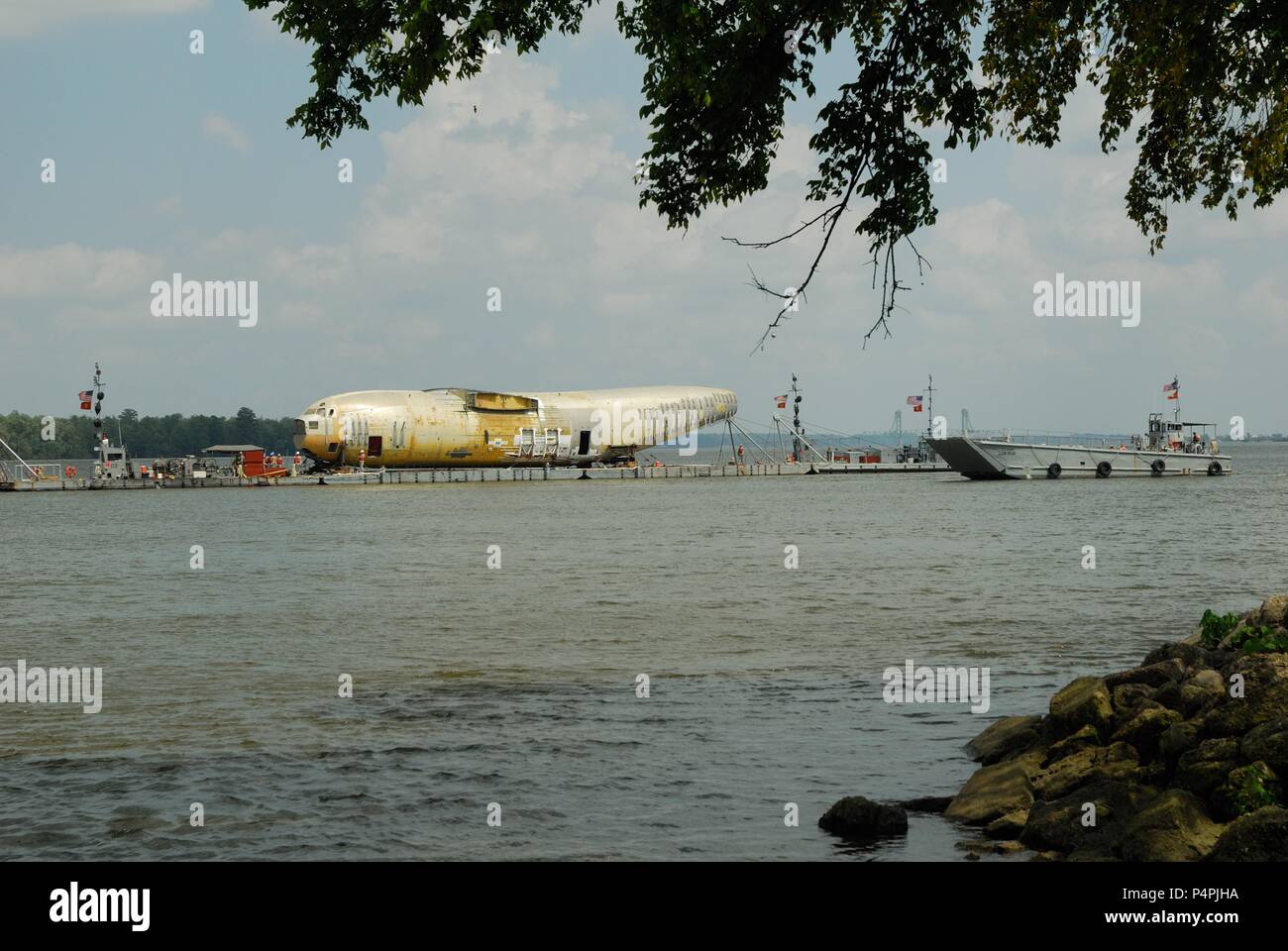 Confluence james and appomattox rivers hi-res stock photography and ...