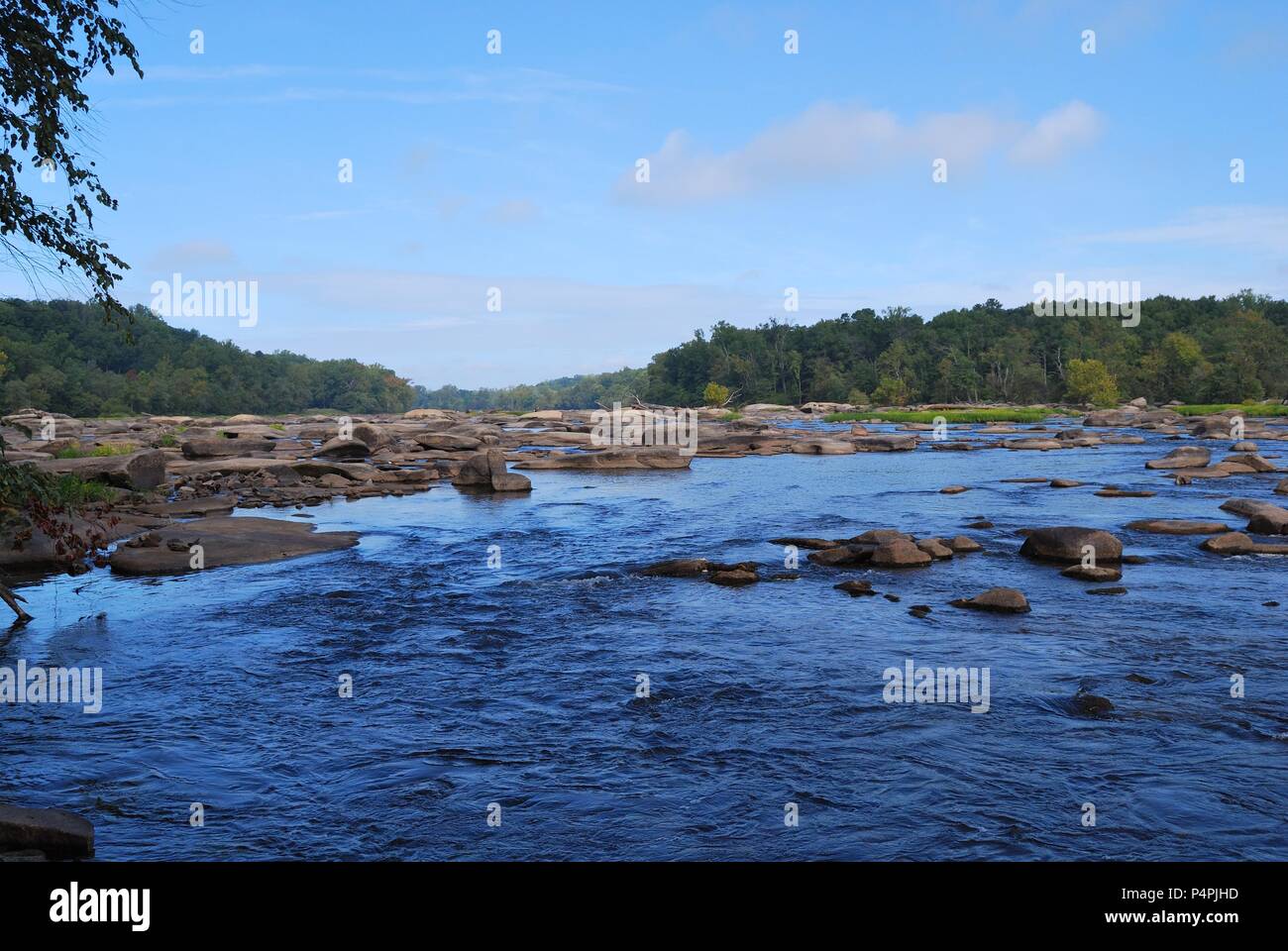 Pony Pasture Rapids, James River Park System, Richmond, Virginia USA