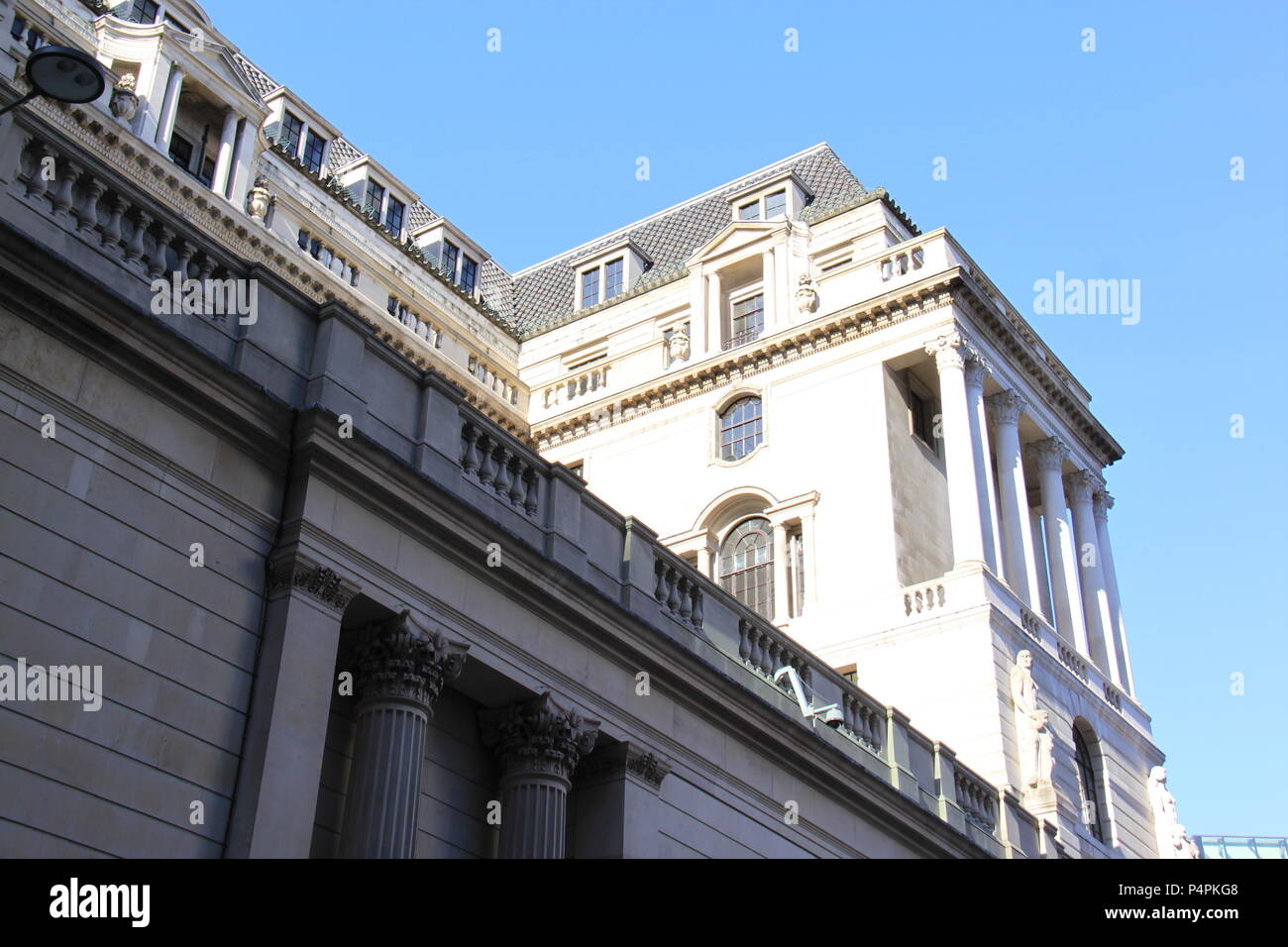 The Bank of England (owned by the UK Government) in the financial district of London, England, UK PETER GRANT Stock Photo