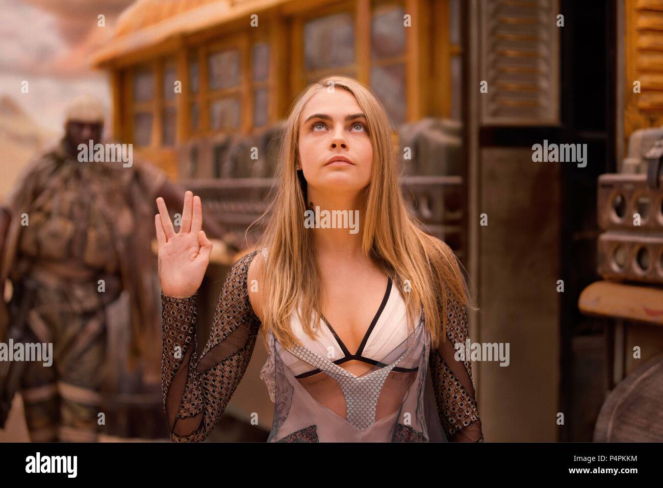 Original Film Title: VALERIAN AND THE CITY OF A THOUSAND PLANETS. English  Title: VALERIAN AND THE CITY OF A THOUSAND PLANETS. Film Director: LUC  BESSON. Year: 2017. Stars: CARA DELEVINGNE. Credit: EUROPACORP/FUNDAMENTAL